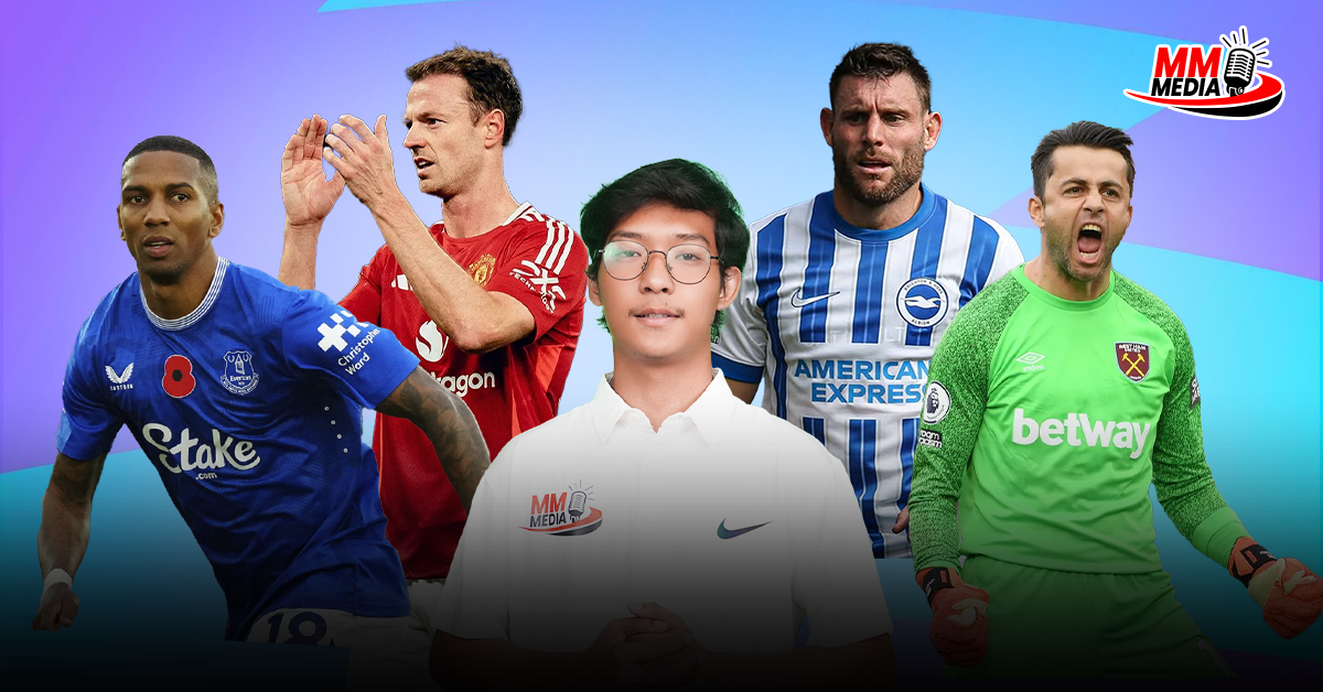 The oldest players in the Premier League this season